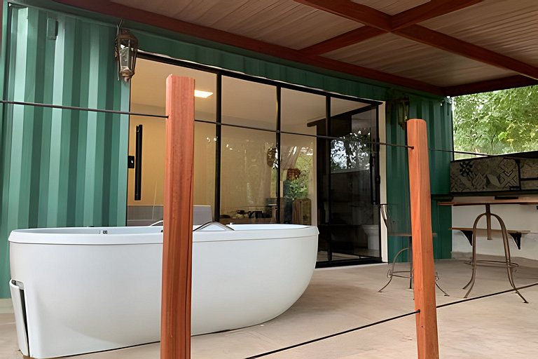 Container na Mata Chalé Angico Pequena Pirenópolis