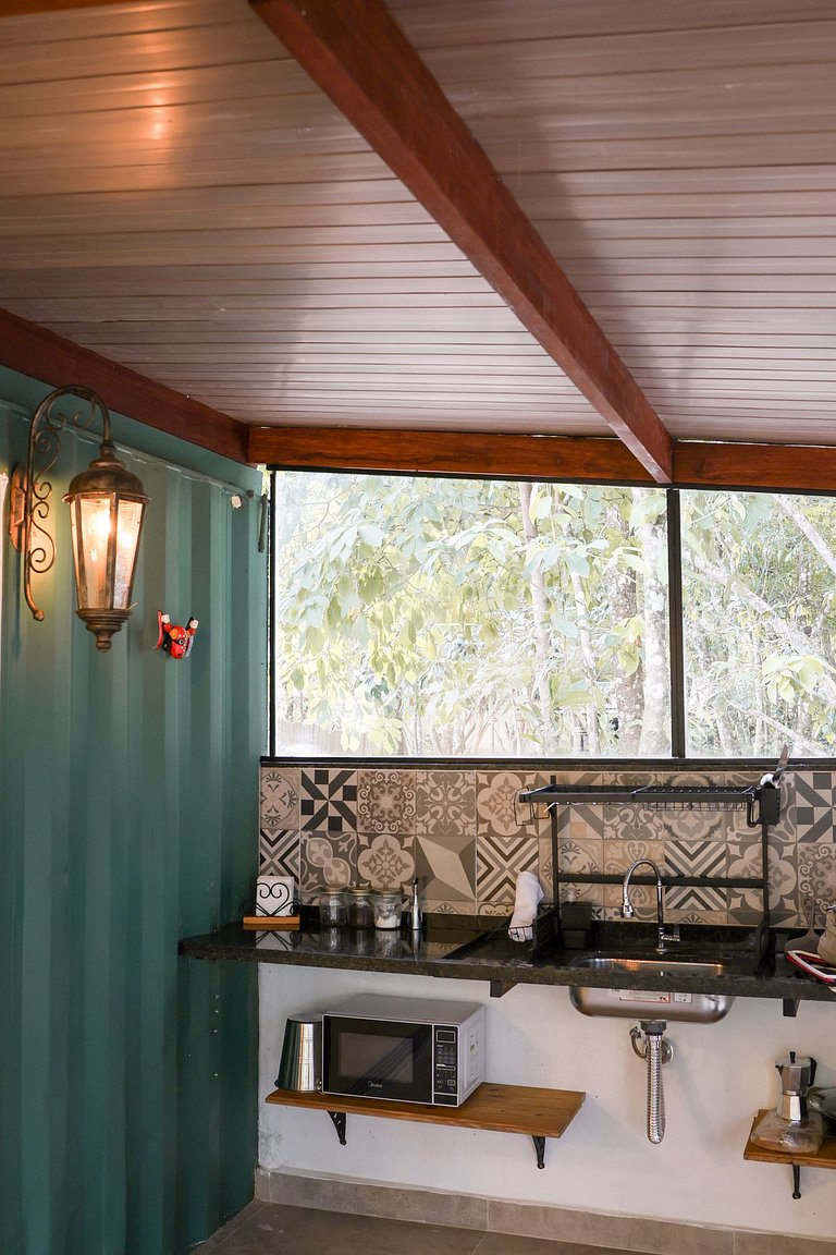 Container na Mata Chalé Angico Pequena Pirenópolis