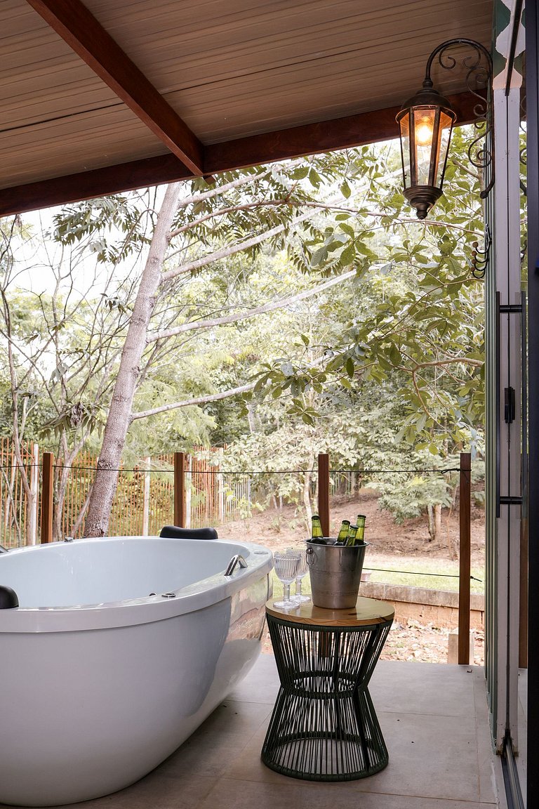 Container na Mata Chalé Angico Pequena Pirenópolis