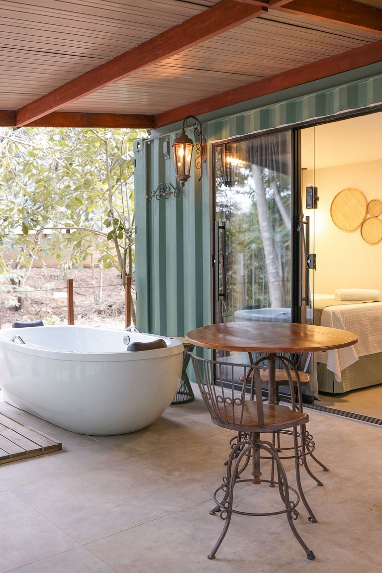 Container na Mata Chalé Angico Pequena Pirenópolis