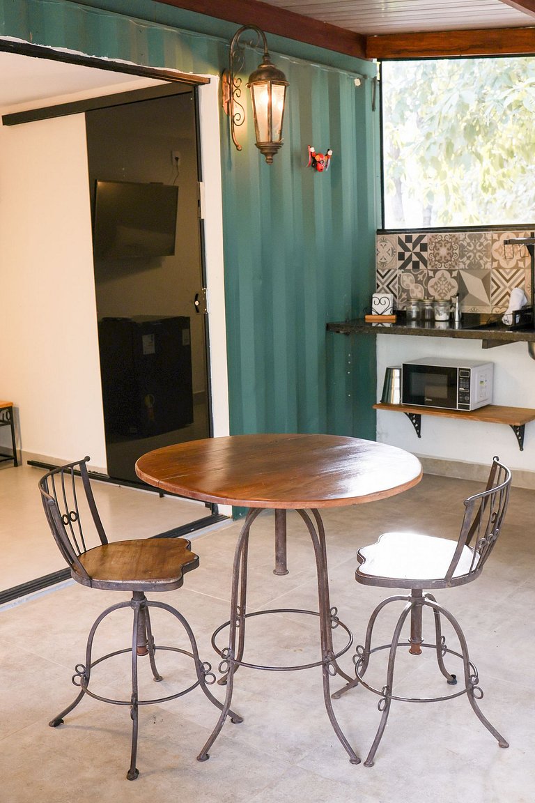 Container na Mata Chalé Angico Pequena Pirenópolis